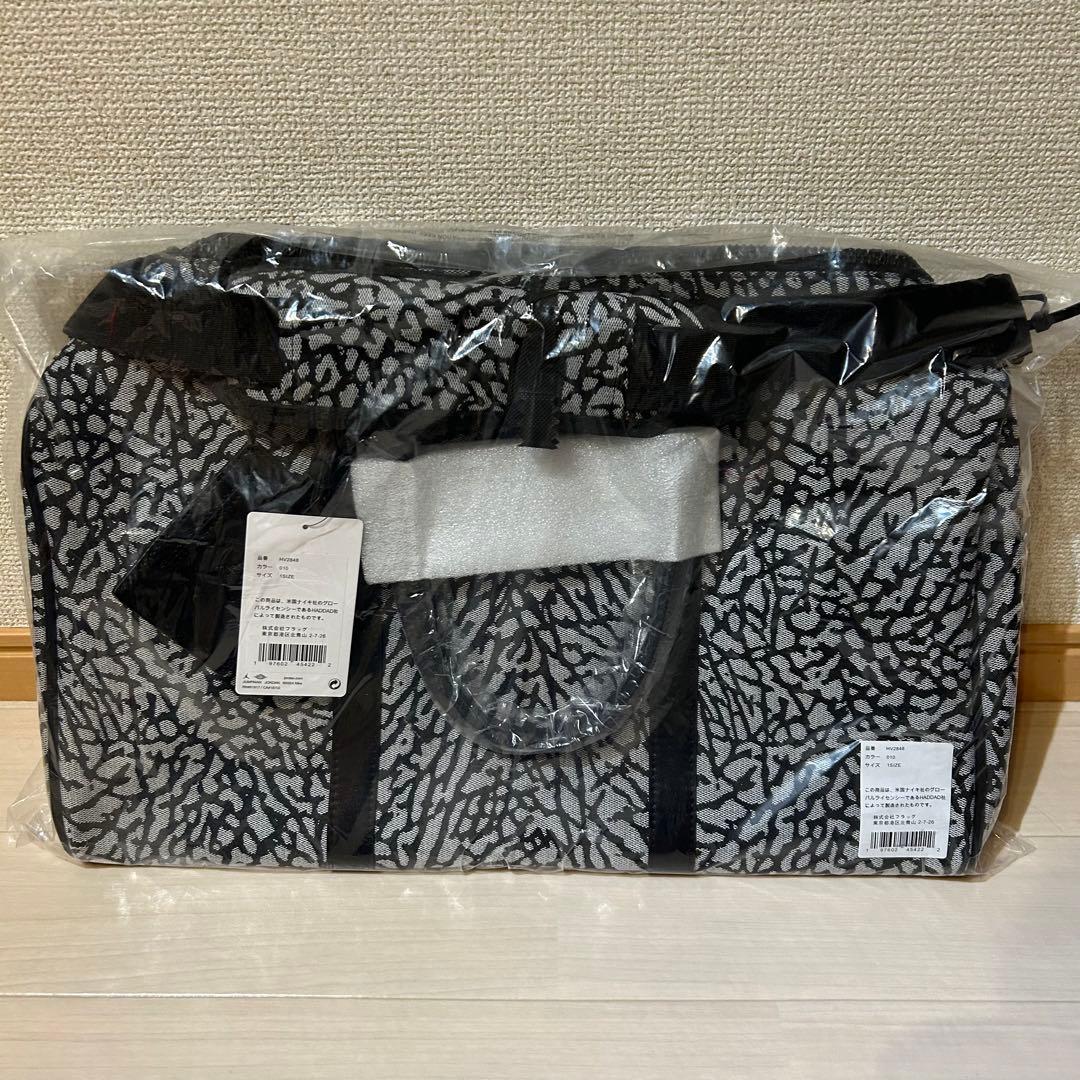【アニマル柄】JORDAN ICON ダッフルバッグ ボストンバッグ　25L