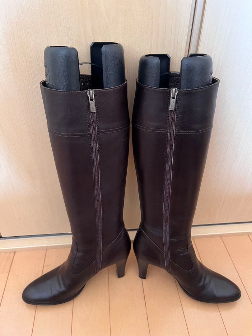 美品☆ DIANA ダイアナ ロングブーツ ブラウン 23.5cm