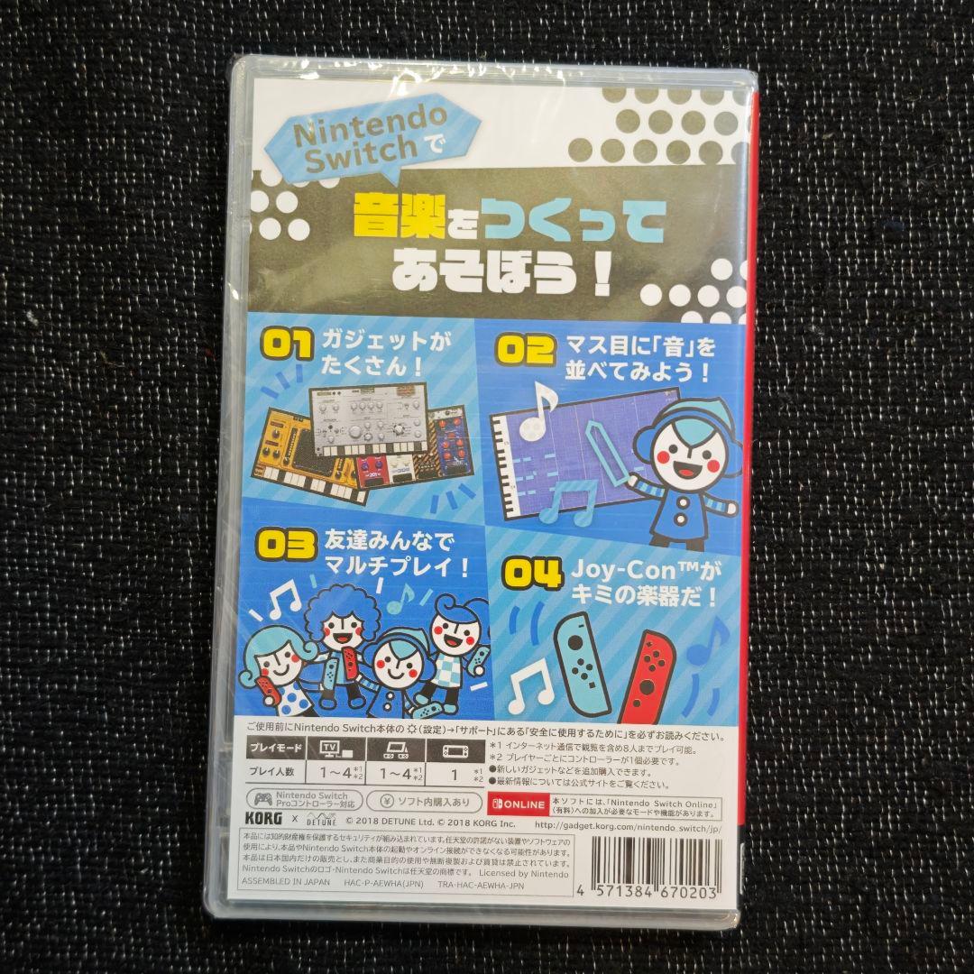 【新品未開封】KORG Gadget for Nintendo Switch