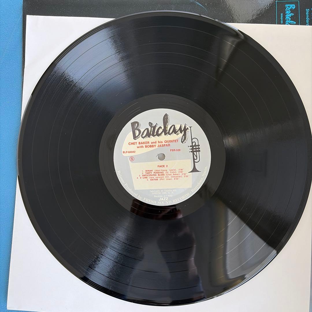 CHET BAKER IN PARIS BOX3枚組LP&EP2枚プログラム付