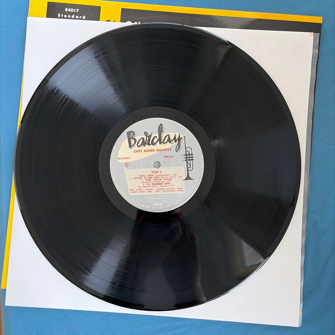 CHET BAKER IN PARIS BOX3枚組LP&EP2枚プログラム付