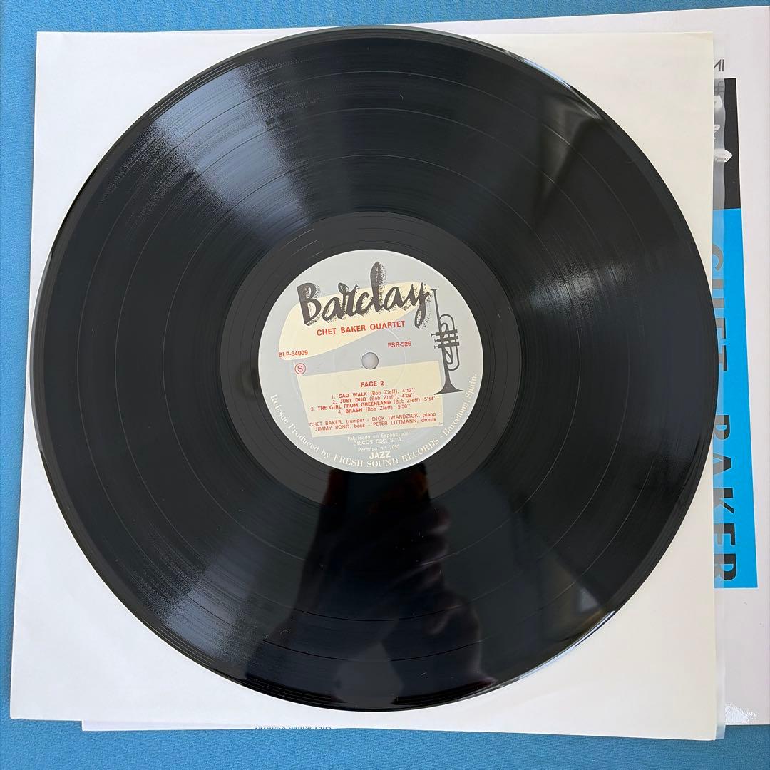 CHET BAKER IN PARIS BOX3枚組LP&EP2枚プログラム付