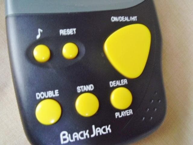 ★ブラック ジャック 携帯ゲーム/トランプ ミニゲーム 電子ゲーム レトロ 海外