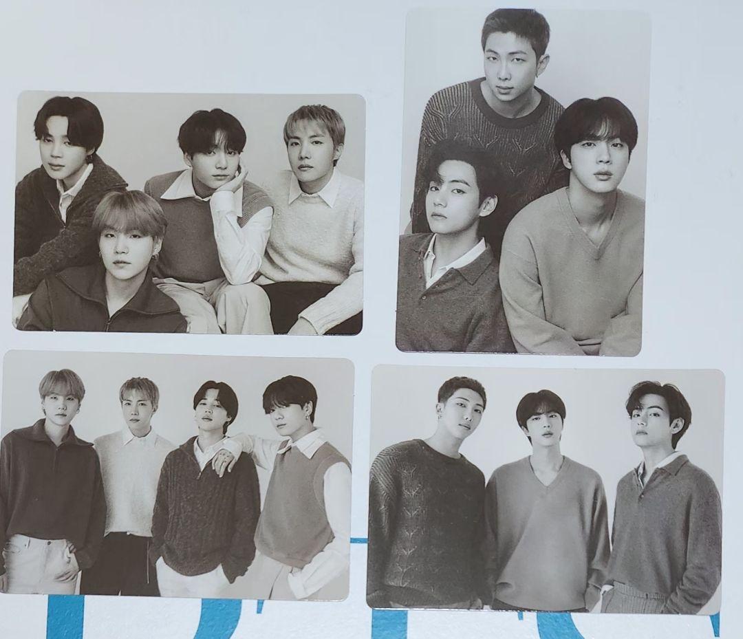 BTS  MONOCHROME ポップアップ ミニフォト グク セット