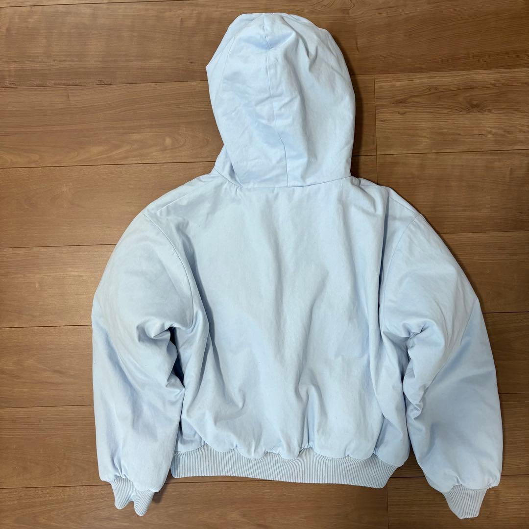 新品未使用 BLESSU ACTIVE ZIP UP PARKA ライトブルー