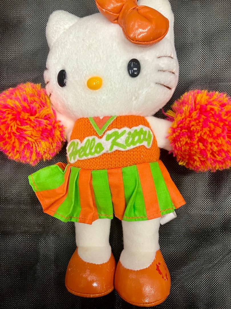 ナ*ミ様 【希少】レトロ　ハローキティ　チアガール4体セット レアサンリオ　ぬい