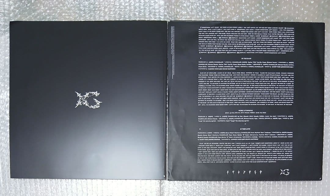 ゆ*ん様 XG AWE VINYL レコード US ver 開封済み トレカのみ