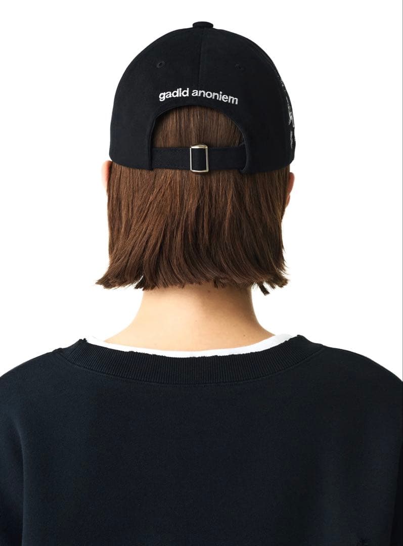 そ gadid anoniem PIXEL / BLACK キャップ