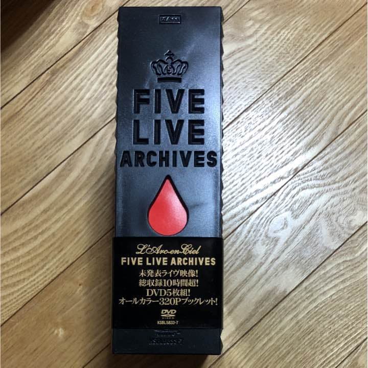 L'Arc～en～Ciel/FIVE LIVE ARCHIVES〈完全生産限定…