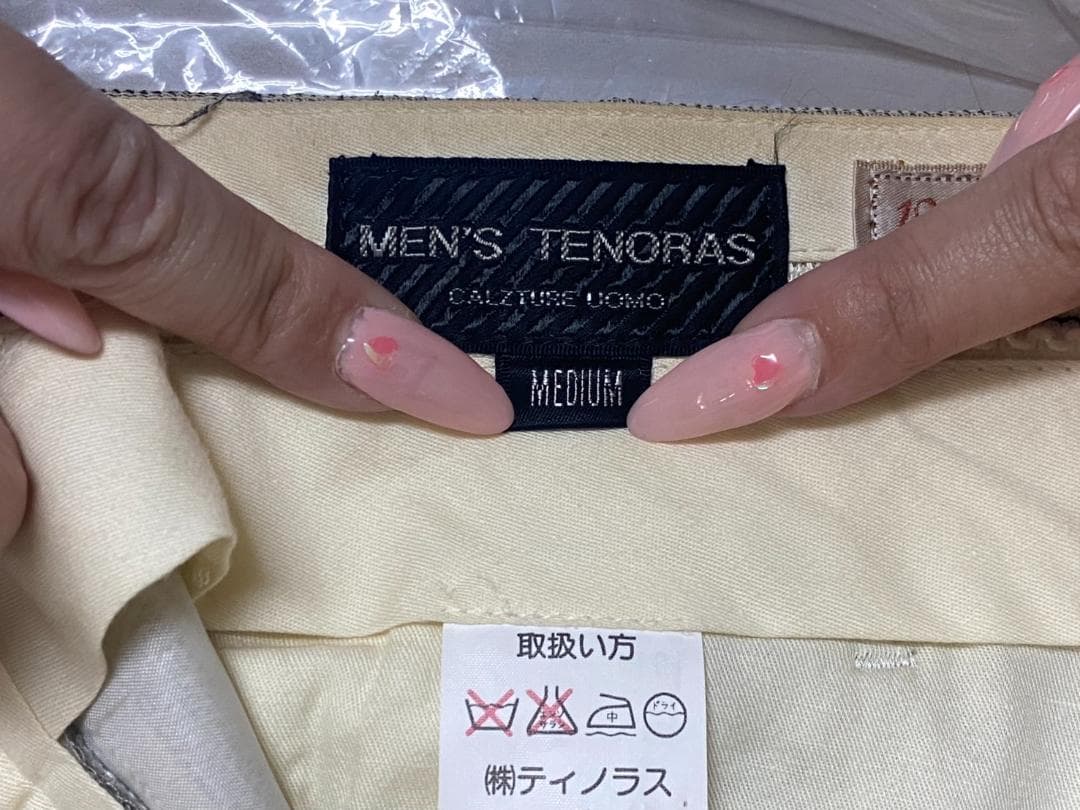【希少】MEN’S TENORAS ダブルスーツ セットアップ 白×グレー M