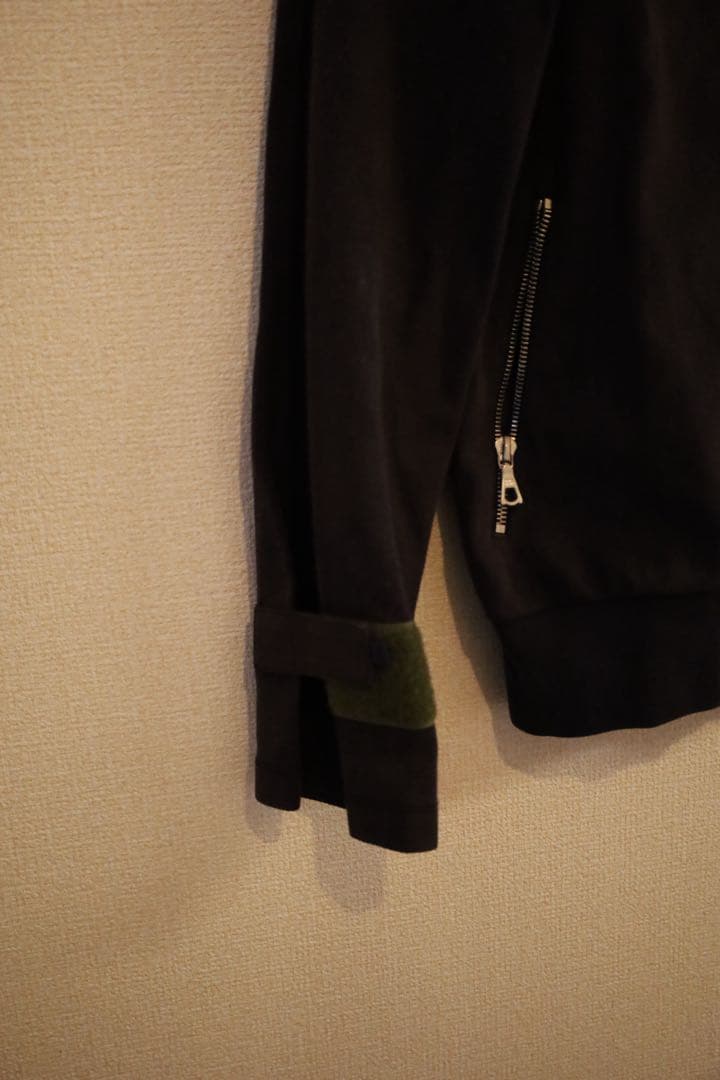 DRIES VAN NOTEN コットンジップアップニット