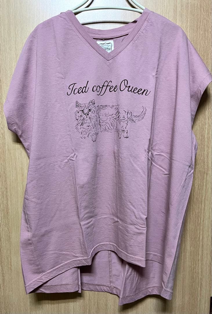 CLOTH&CROSS バビブーTシャツ　ピンク　ほぼ日