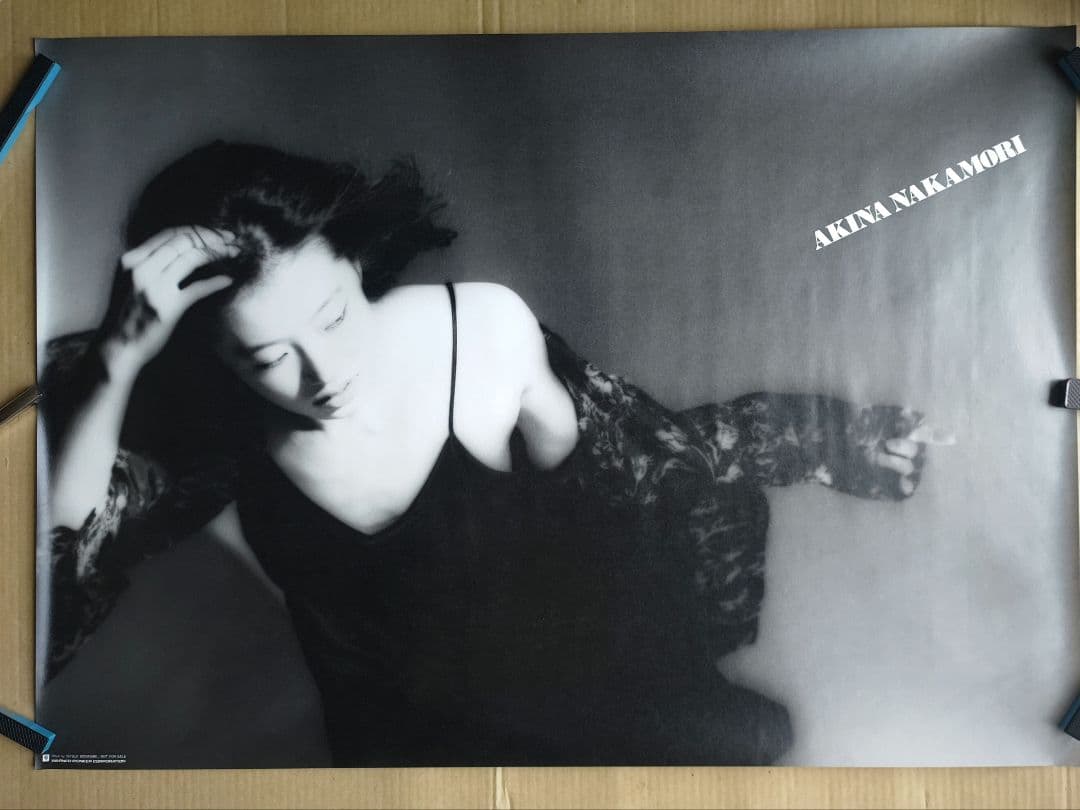 中森明菜／CRIMSON 新品　特典ポスター 80年代当時物 レア 店舗保管品