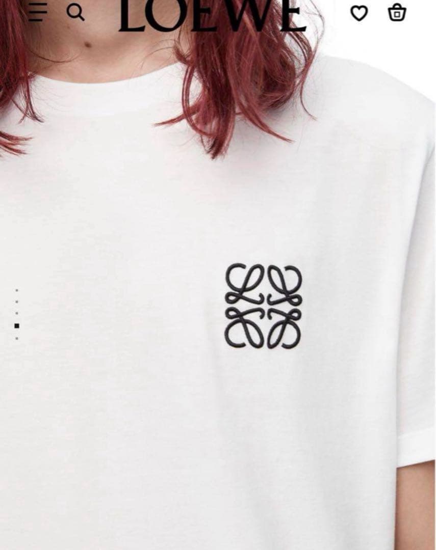 LOEWE 半袖Tシャツ ホワイト