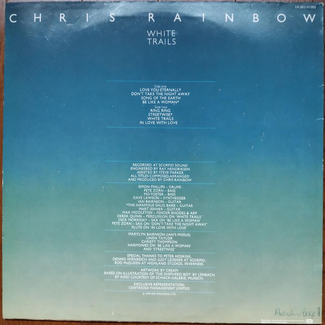 送料無料 超レアLP CHRIS RAINBOW #FREE SOUL#AOR