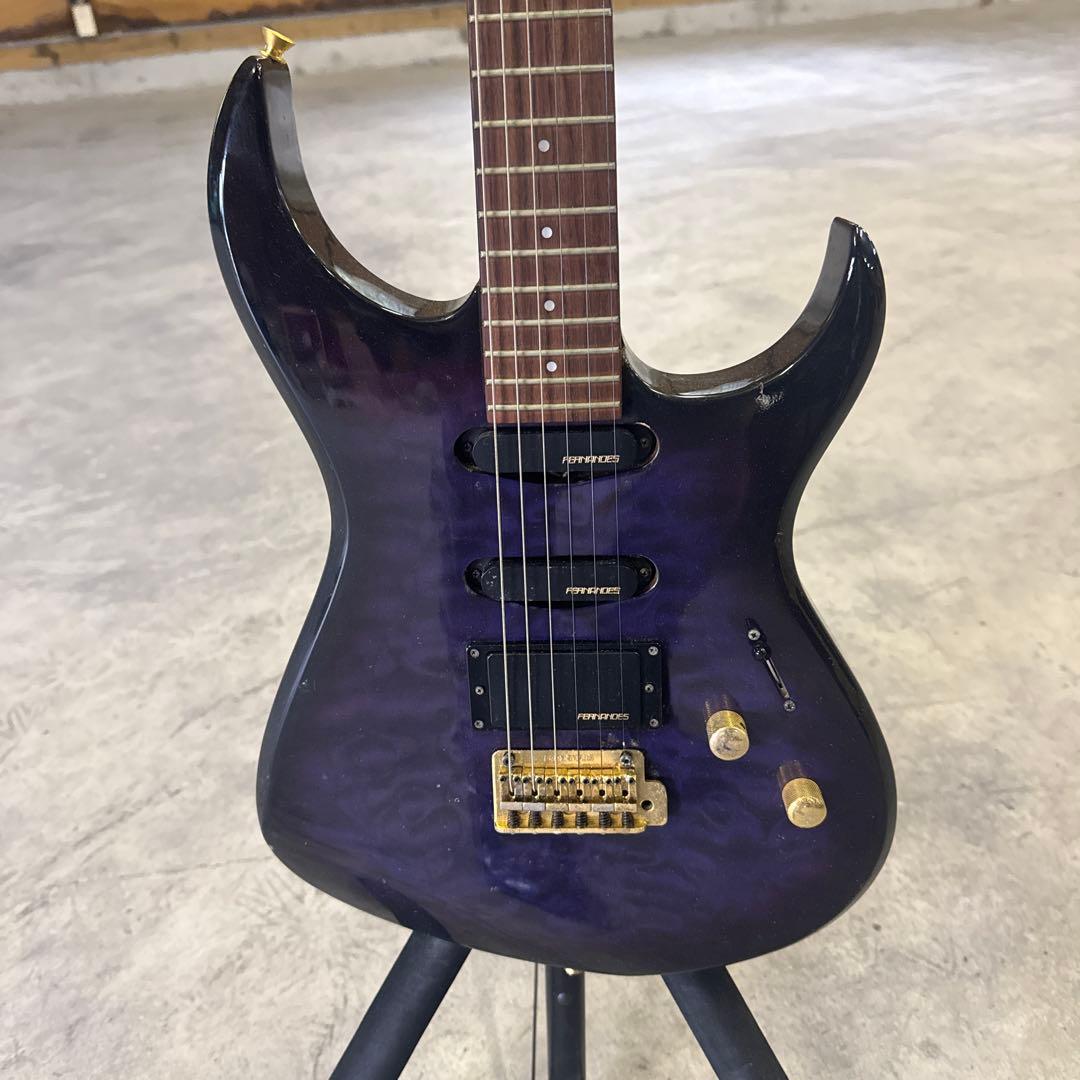FERNANDES エレキギター パープル