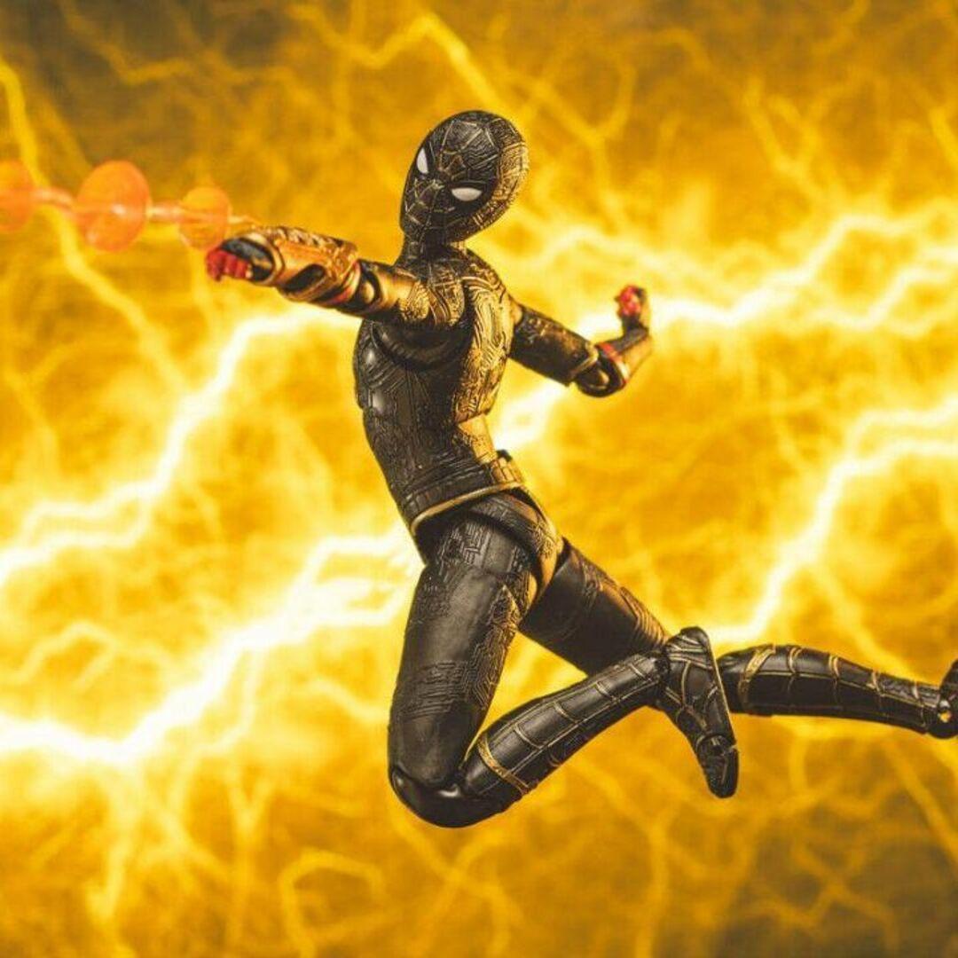 【新品未開封】S.H .フィギュアーツ スパイダーマン ブラック&ゴールドスーツ