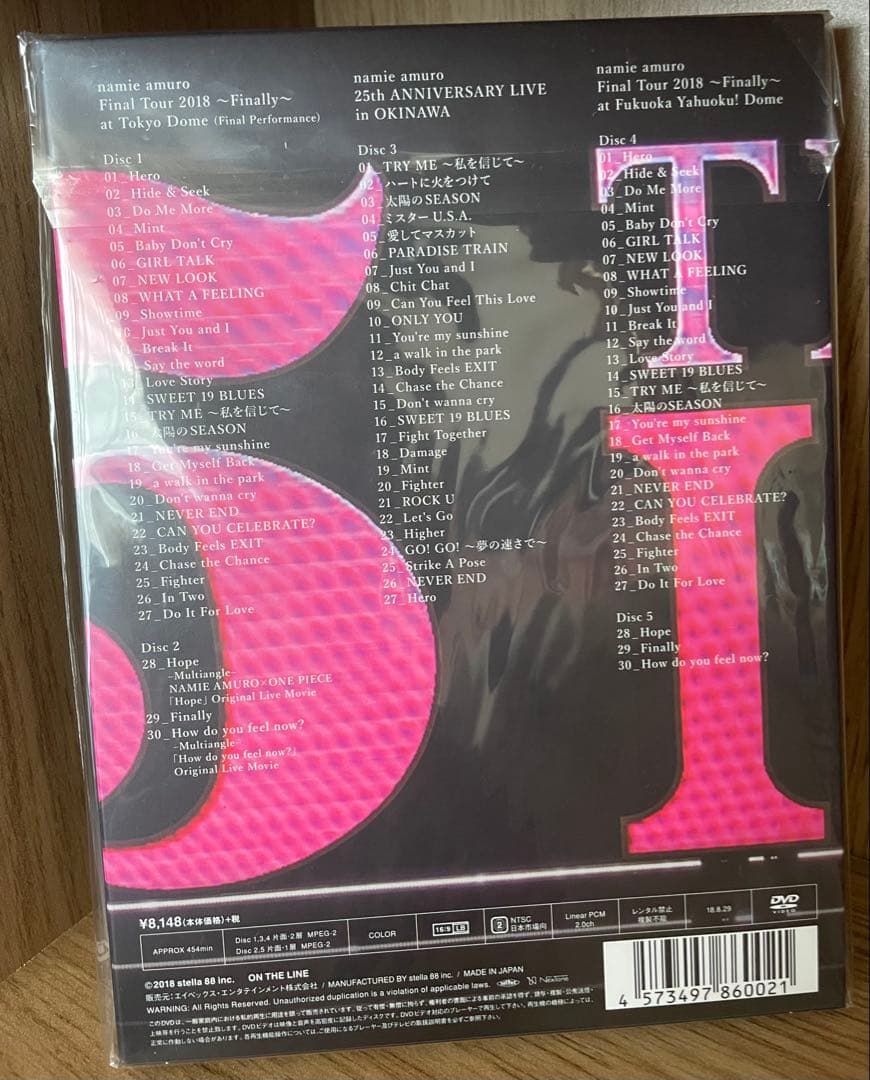 新品未開封♡安室奈美恵/namie amuro Final Tour 2018