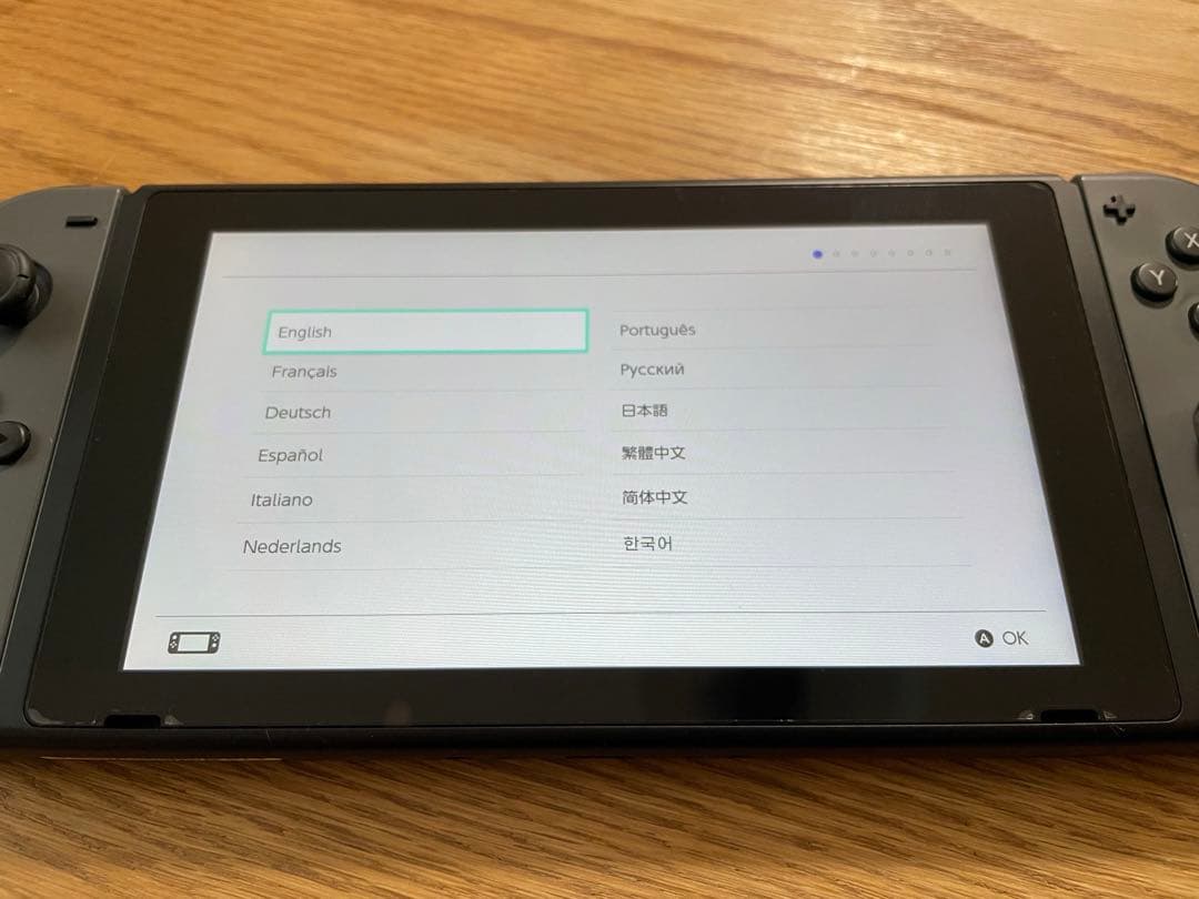 [動作確認、初期化済]Nintendo switch 本体