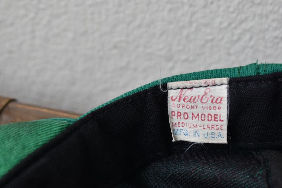 60sヴィンテージ／NEW ERA／MADE IN USA／ベースボールキャップ