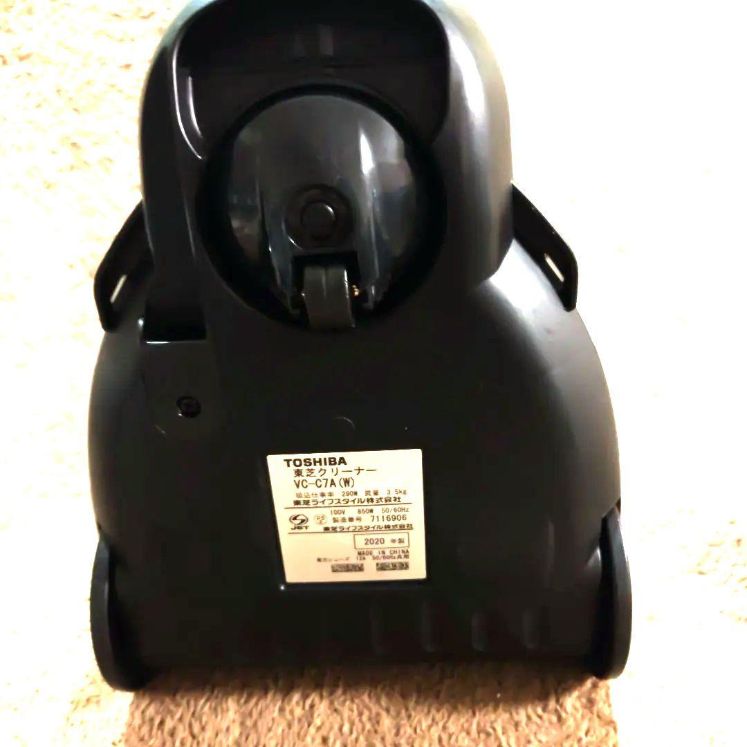 東芝　サイクロン掃除機　トルネードミニ　中古品　VC‐C7A(W) 2020年製