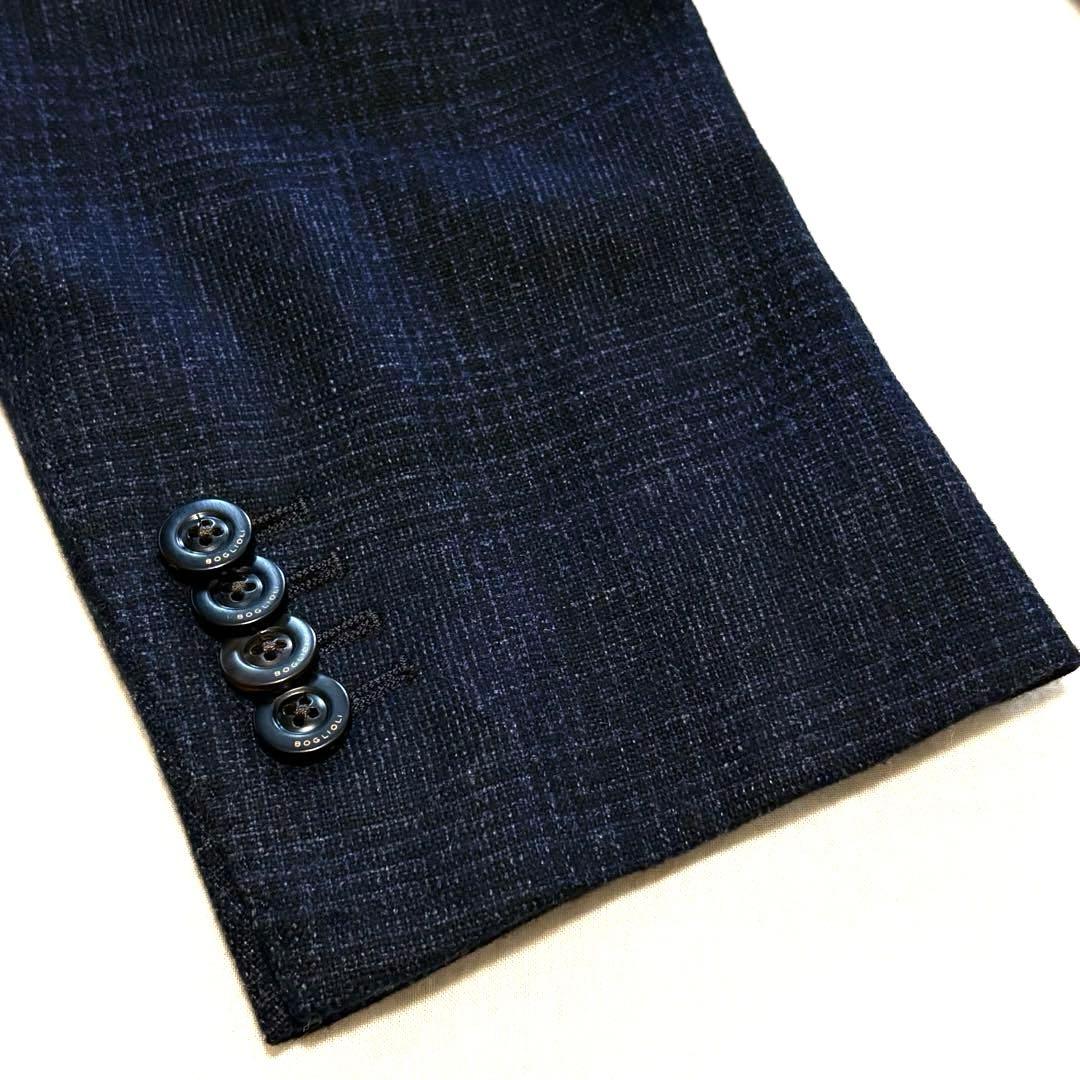 【Shin 様】BOGLIOLI K.JACKET グレンチェック3Bジャケット