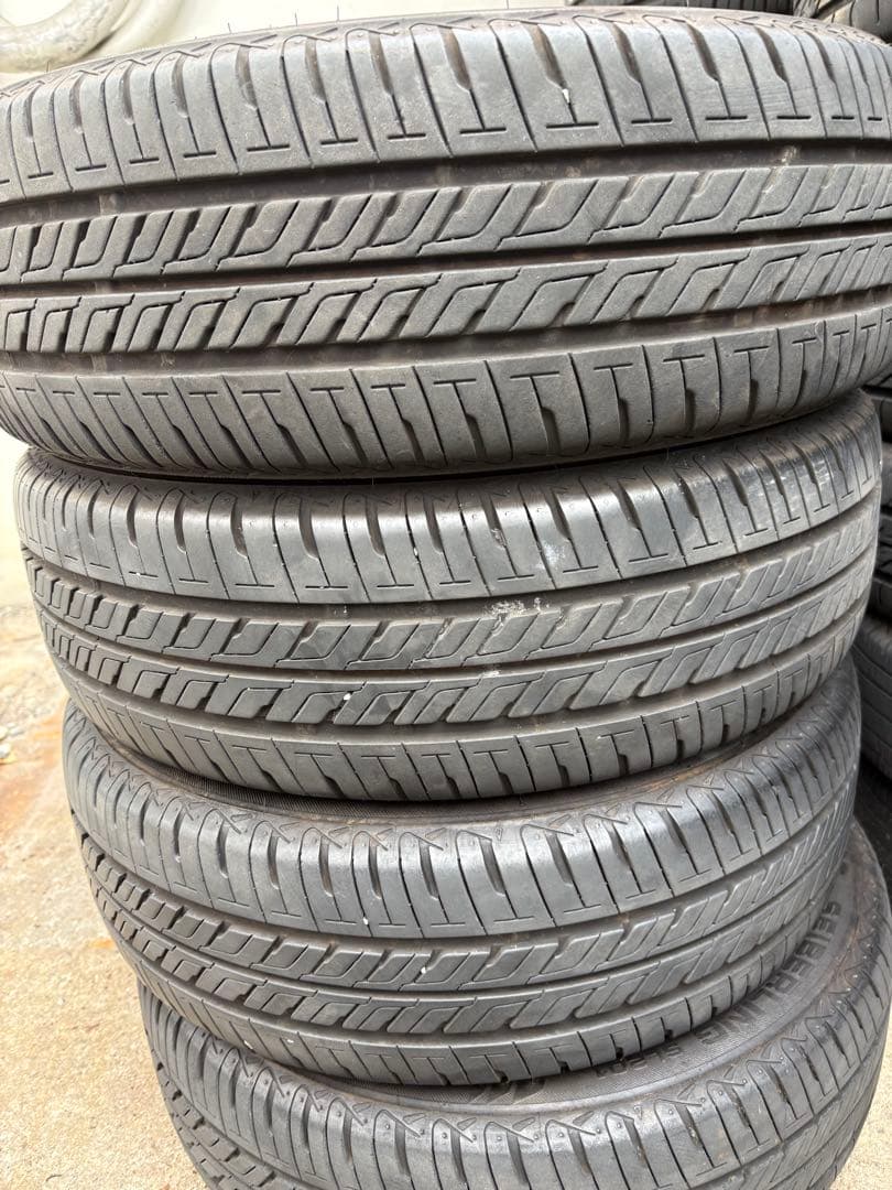 ブリヂストンSEIBERLING165/55R15 4本セット溝約5mmバリ山