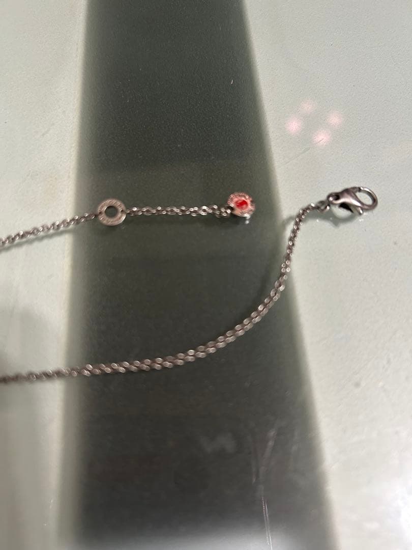 BVLGARI シルバーリングペンダントネックレス セーブザチルドレン