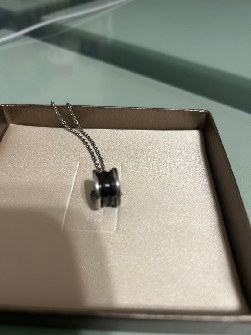 BVLGARI シルバーリングペンダントネックレス セーブザチルドレン