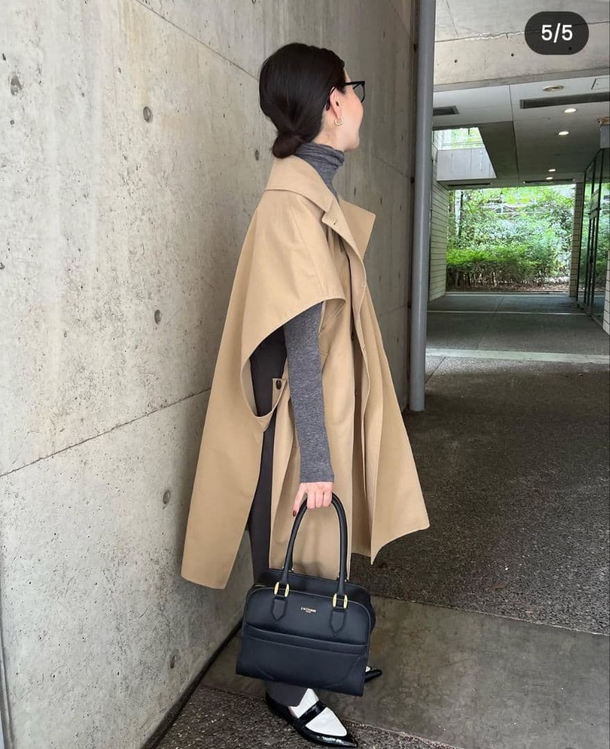 HAILEE trench poncho トレンチポンチョ