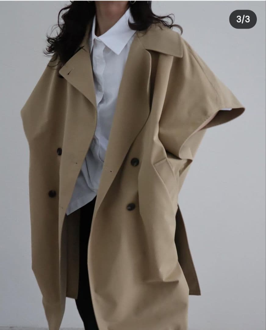 HAILEE trench poncho トレンチポンチョ