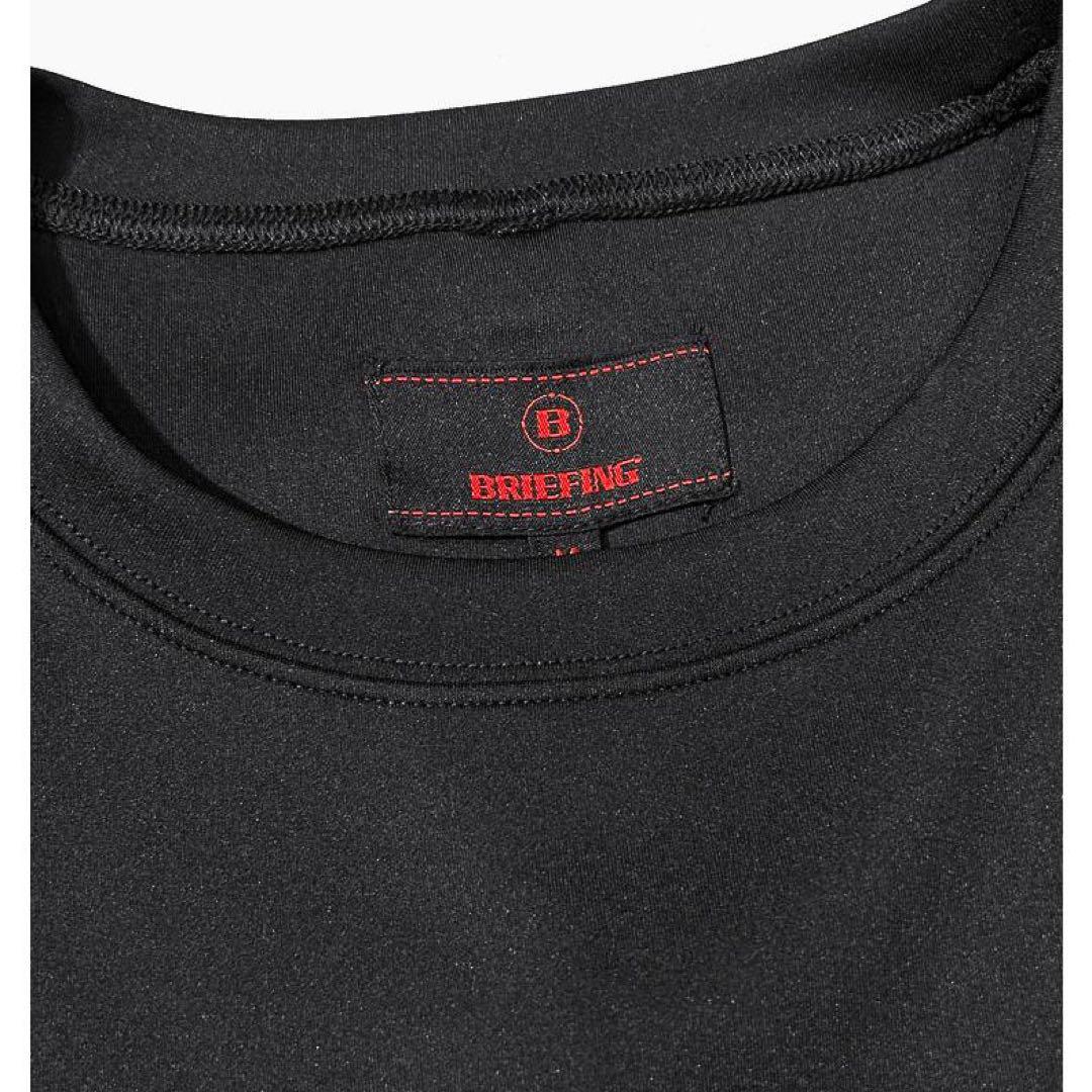 BRIEFING ブリーフィング　3D LOGO CREW NECK M 黒