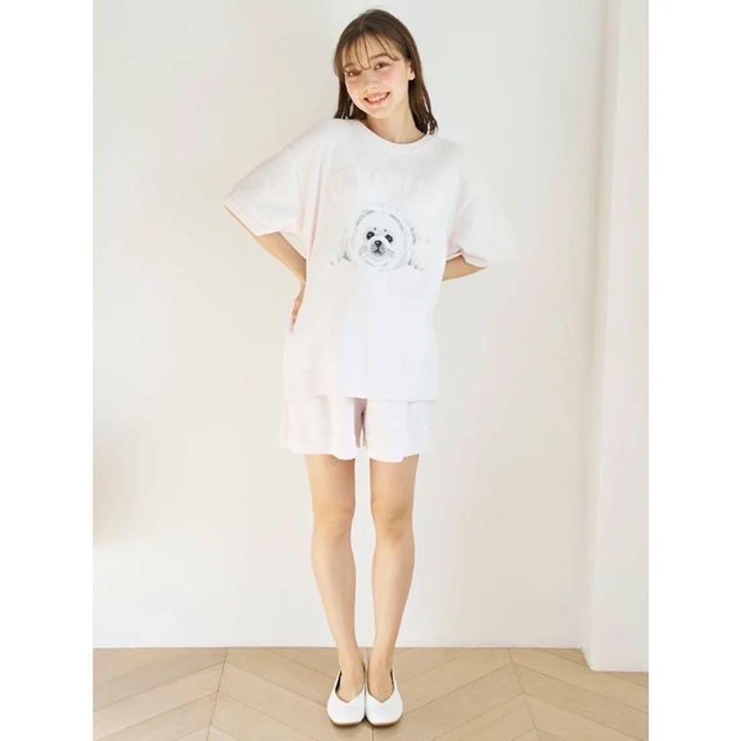 正規品♡ジェラートピケ あざらしジャガードプルオーバー&ショートパンツセット