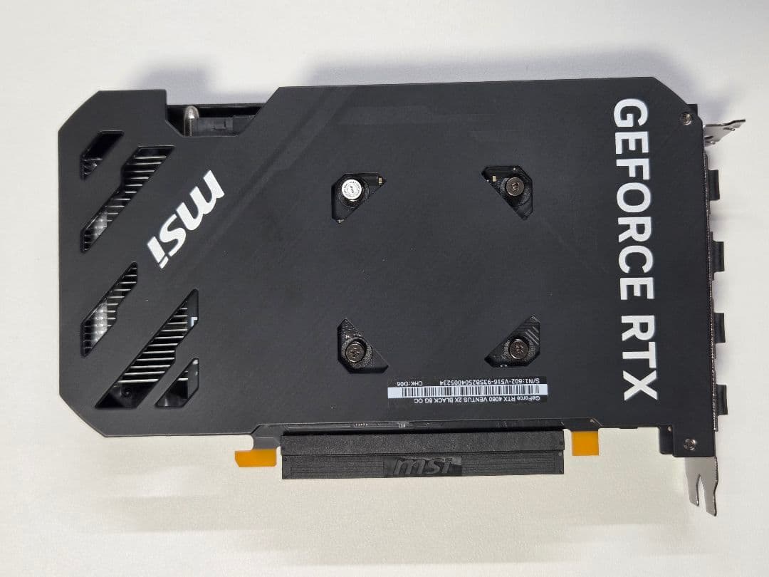 グラフィックボード・グラボ・ビデオカード MSI GeForce RTX 4060 8GB