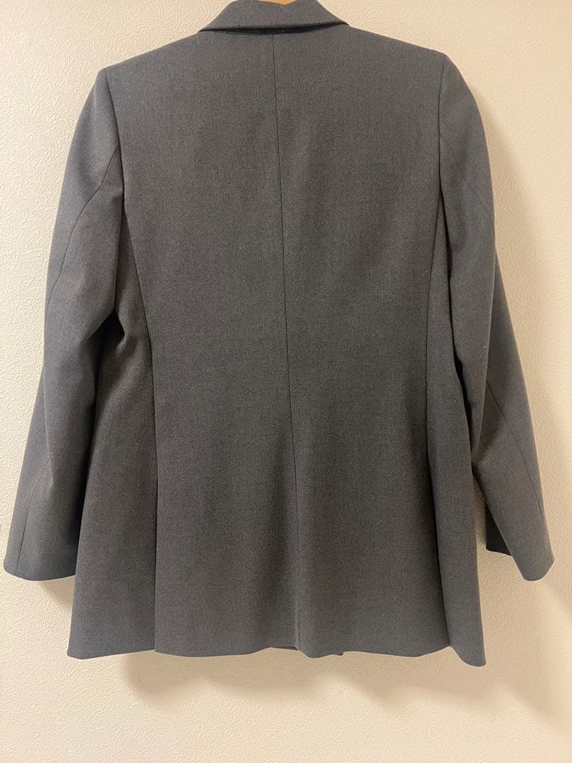 UNIQLO C ダブルテーラードジャケット　グレー　Sサイズ