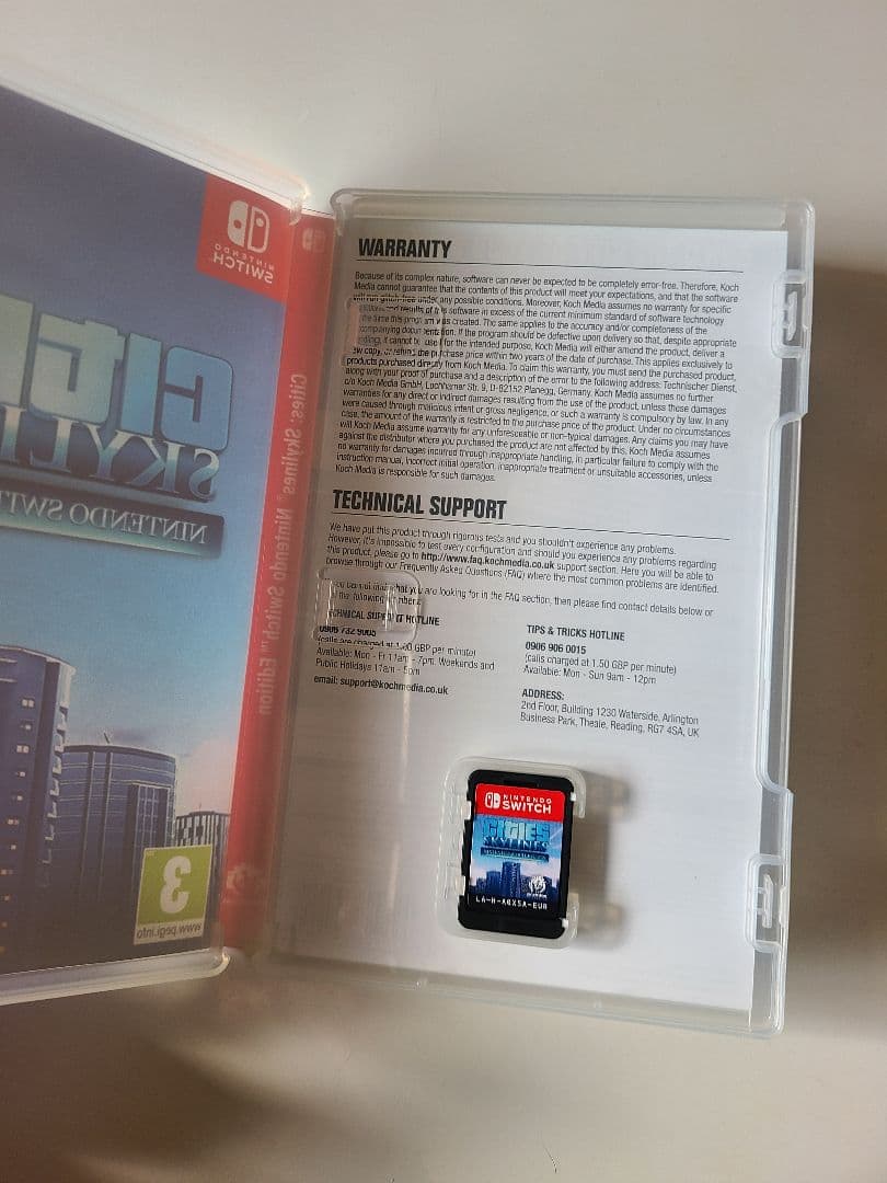 シティーズスカイライン Switch ソフトあり