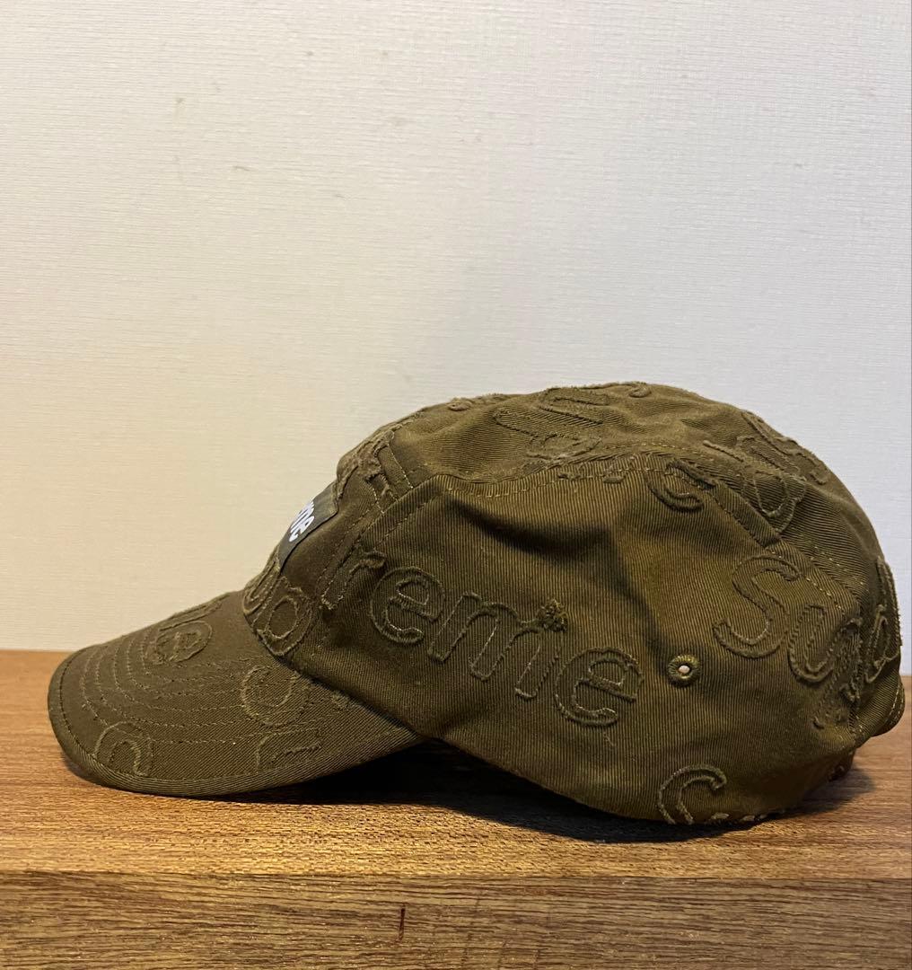 シュプリーム　Supreme キャップ　カーキ