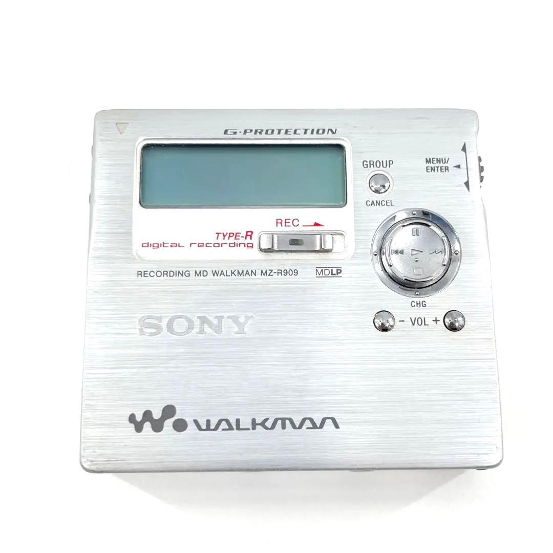 SONY ソニー MDウォークマン MDプレーヤー MZ-R909 再生確認済