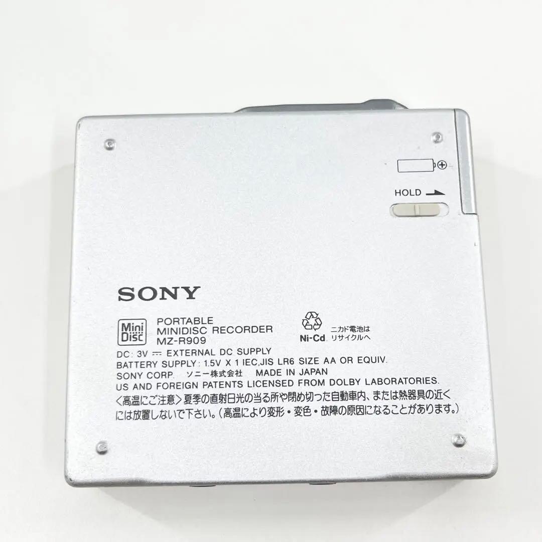 SONY ソニー MDウォークマン MDプレーヤー MZ-R909 再生確認済