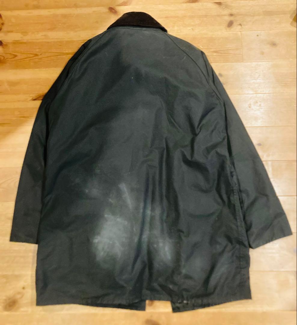 オイルドジャケット 古着 00s Barbour バブアー 緑 BEAUFORT