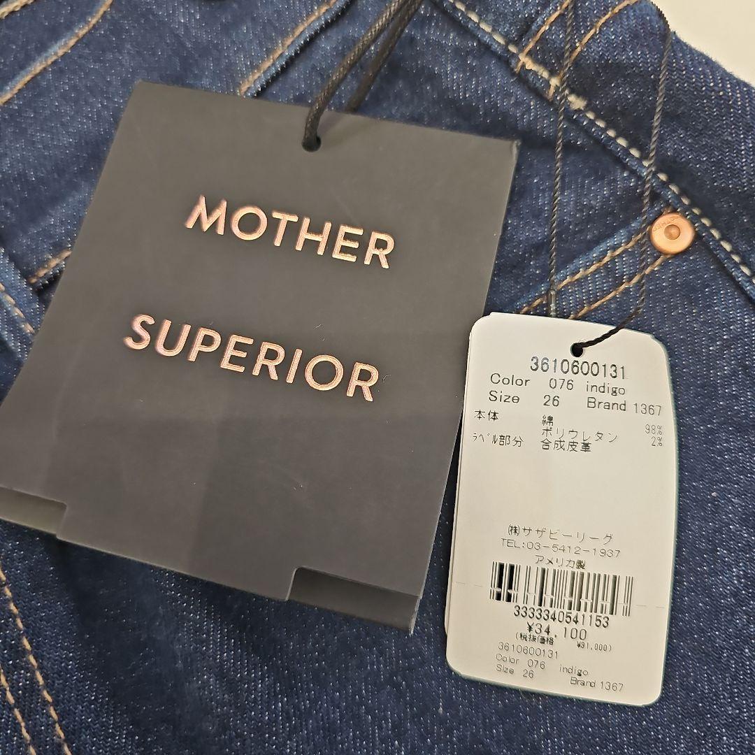 新品【MOTHER SUPERIOR】定番デニム 26 定価34,100円