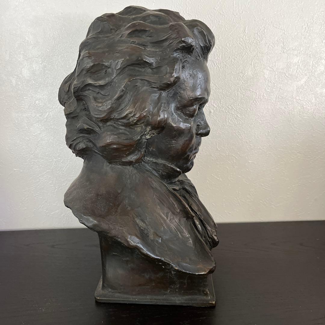 L. v. Beethoven ブロンズ彫刻 高さ39cm