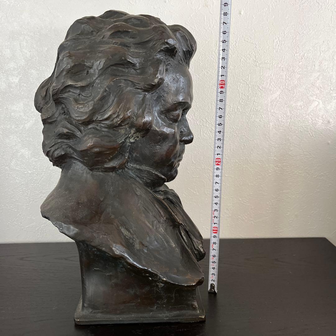 L. v. Beethoven ブロンズ彫刻 高さ39cm