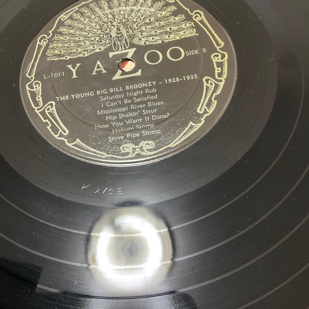 ビッグビルブルーンジー　Big Bill Broonzy ヤズー米盤レコード