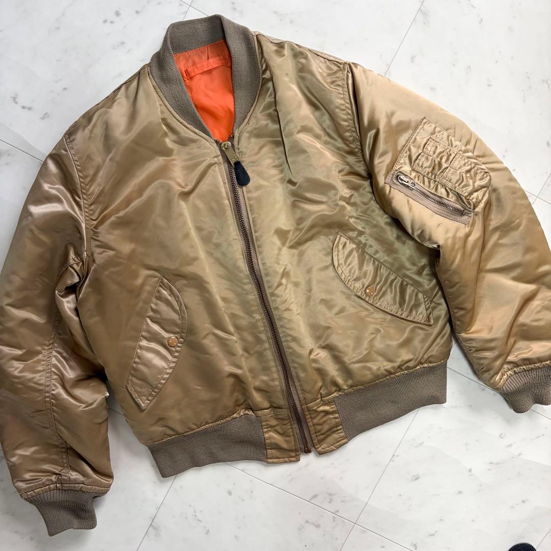 MA-1 flight jaket CORINTH \"短丈\" 90s USA M