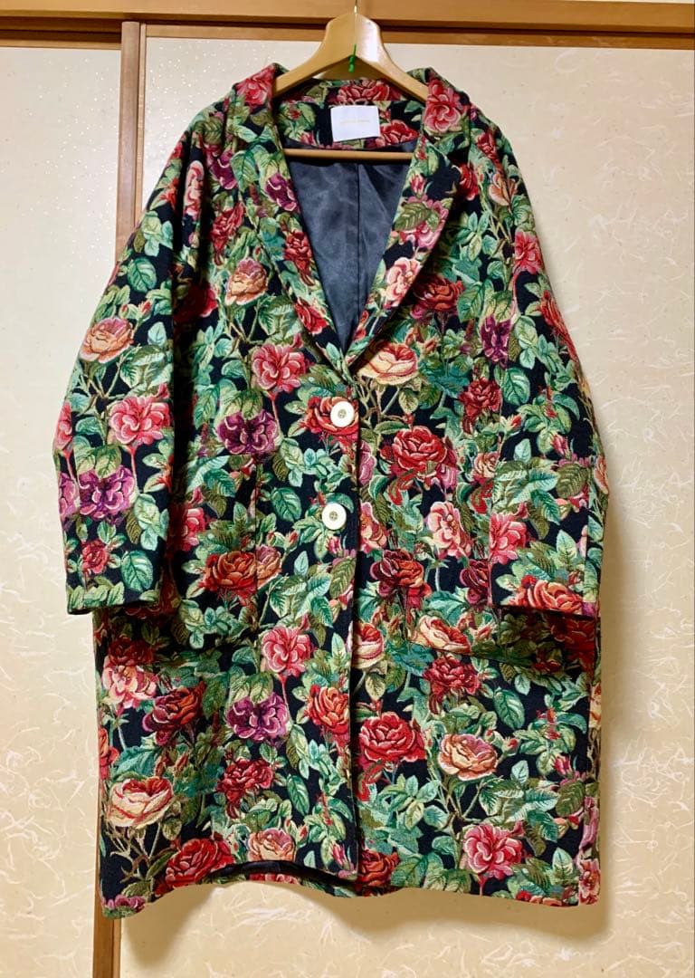 manana suerte ゴブラン　チェスターコート　美品
