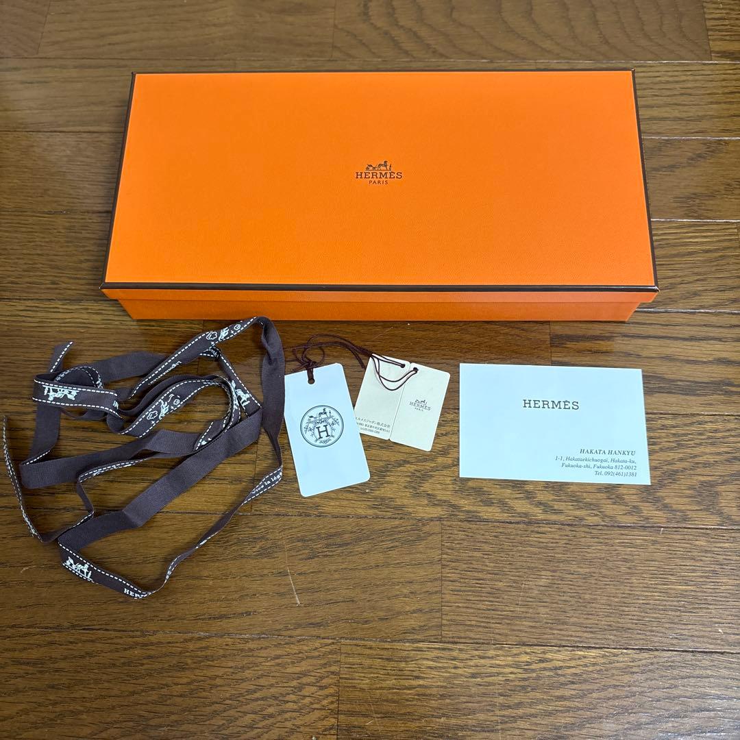 エルメス　HERMES カシミヤ　マフラー カザック・オプティック