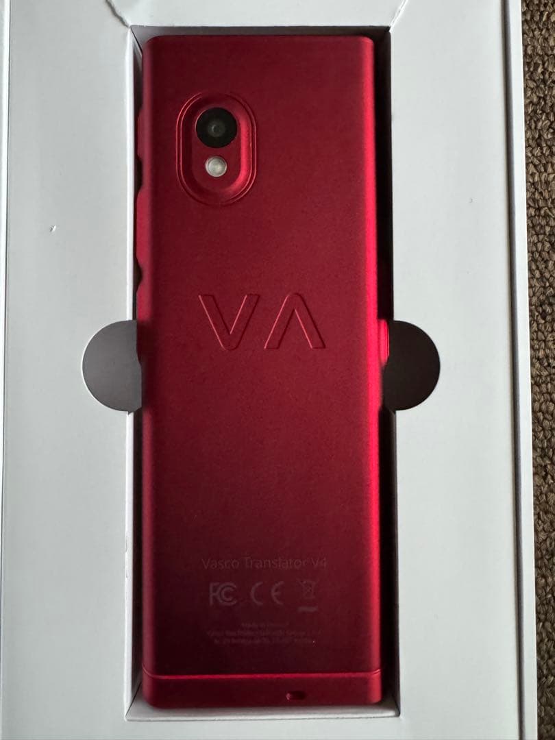 新品未使用Vasco Translator V4 翻訳機　専用ケース・フィルム付