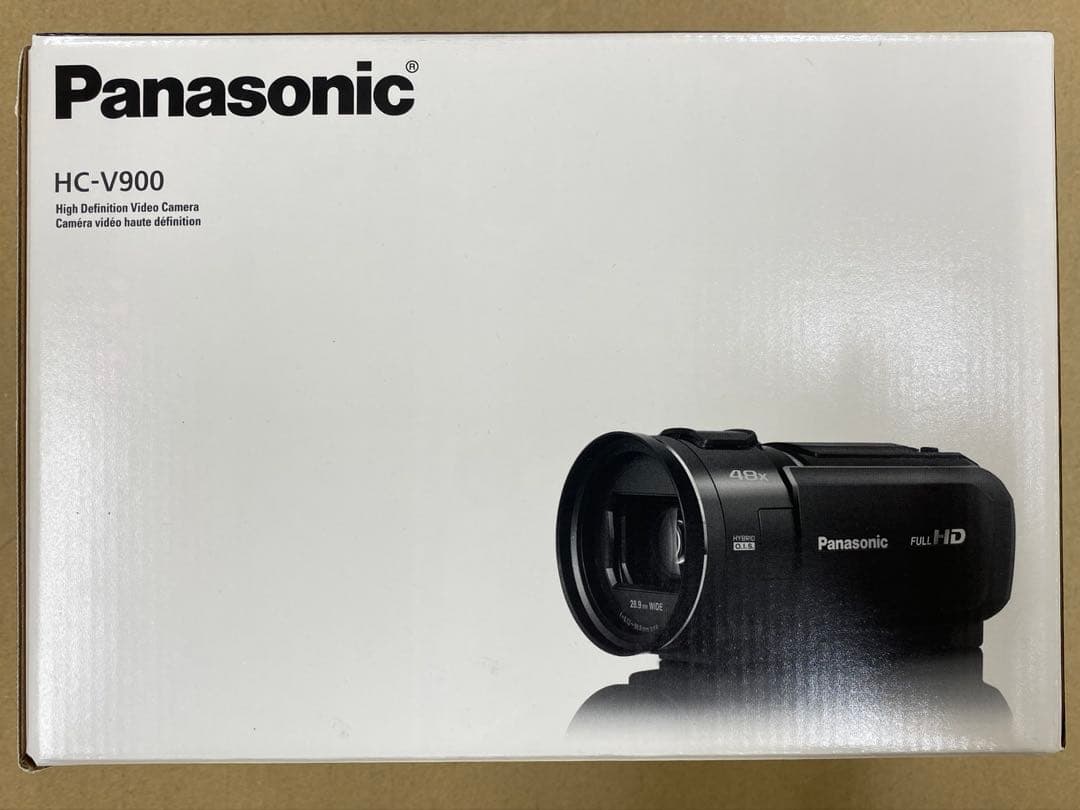 パナソニック(Panasonic) ビデオカメラ HC-V900 ブラック