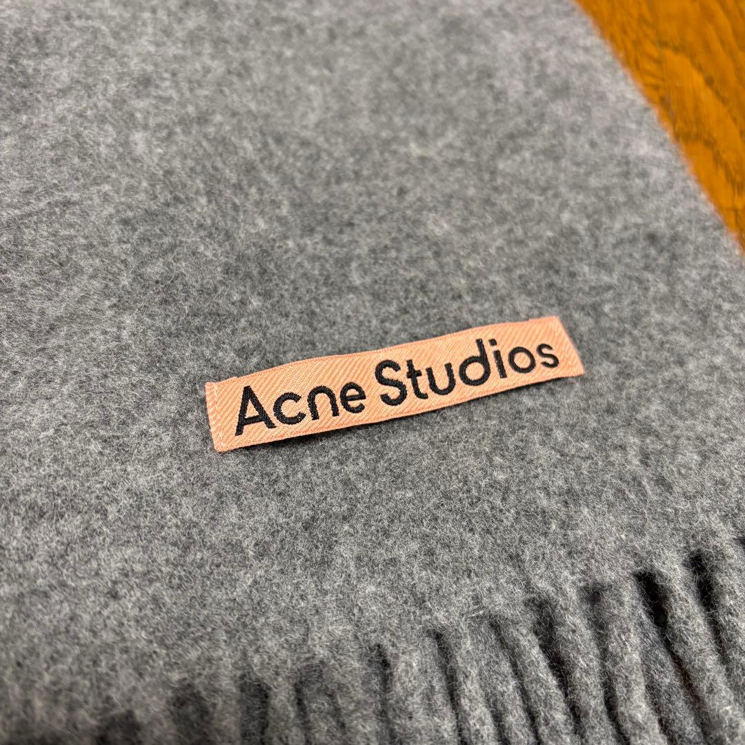 【即日発送】Acne Studios マフラー グレー